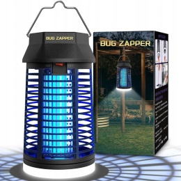Lampa owadobójcza Elektryczna Pułapka na owady UV 15W 4200V 15x15 cm