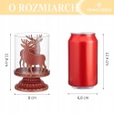 Latarnia Romadedi Deer Zestaw 2 szt renifer Boże Narodzenie Dekoracja stołu