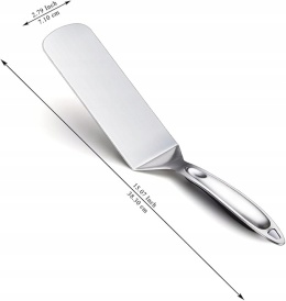Łopatka Szpatułka Kuchenna Metalowa do grilla BBQ naleśników 38 cm