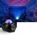 Projektor gwiazd LED z głośnikiem lampka nocna Bluetooth 3w1