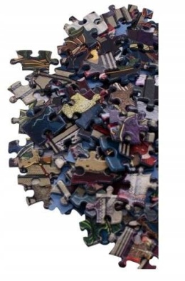 Puzzle układanka dla dorosłych 1000 elementów na Halloween 50x68cm + plakat