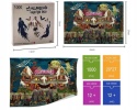 Puzzle układanka dla dorosłych 1000 elementów na Halloween 50x68cm + plakat