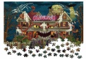 Puzzle układanka dla dorosłych 1000 elementów na Halloween 50x68cm + plakat