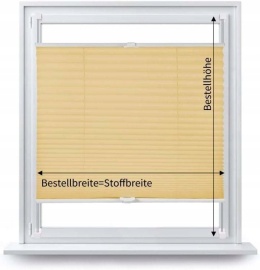 Roleta plisowana CE 85cm x 120cm