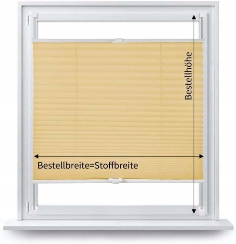 Roleta plisowana CE 85cm x 120cm
