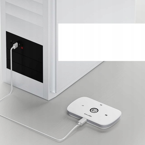 Router Wi-Fi 4G LTE kompatybilny z kartą SIM Kolor biały 99 x 60 x 14,5 mm