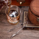 Szklanka do whisky Prezent na 51 urodziny z pudelkiem beczką Angielski