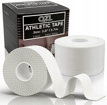 Taśma Tejp na Palce Taśma Sportowa do Tapingu 3.8cm x 13.7m 2szt Biały