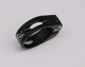 Zacisk siodełka rowerowego Lekki Aluminiowy 34,9 mm Kolor czarny