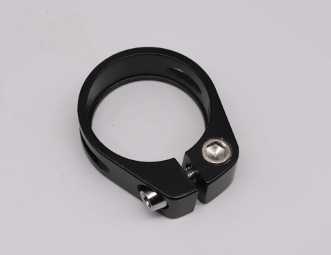 Zacisk siodełka rowerowego Lekki Aluminiowy 34,9 mm Kolor czarny