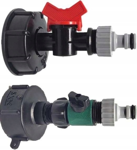 Adapter do zbiornika IBC gwint 3/4" przyłącze węża ogrodowego 2szt