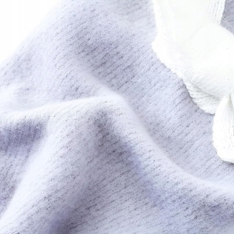 Ciepły Sweter dla Psa z Polaru Elastyczny, z Kokardą, Jesień/Zima, Małe Psy