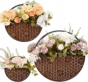 Doniczka metal brązowy Jones Hause DEco 30 cm x 10 x 30 cm