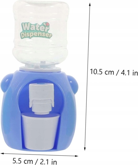 Dozownik dystrybutor wody mini do domku dla lalek zabawkowy 4 sztuki