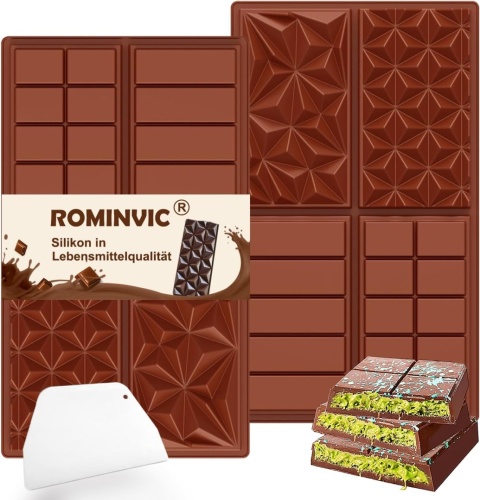 Foremka do czekolady dubajskiej silikonowa forma 4w1 30x18 cm 2szt