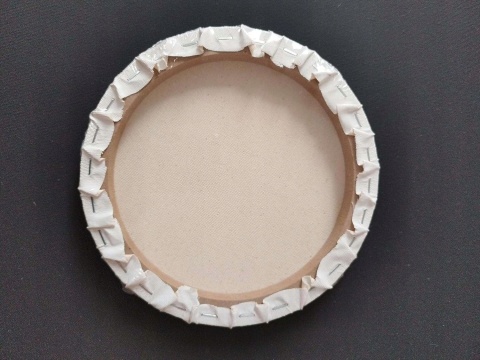 Podobrazie malarskie płótno 30 cm x 30 cm CE 3 szt.