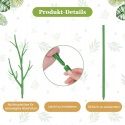 Podpórki do roślin tworzywo sztuczne 100 cm 6 szt.