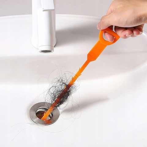 Spirala do czyszczenia rur 5w1 Wielofunkcyjna 63cm 6szt