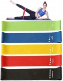 Taśma Gumy do Ćwiczeń Fitness Pilatesu 5 Różne Poziomy Zestaw 5szt