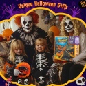 Tor wyścigowy Budowa torów Zestaw zabawek na Halloween Świecące 164el.