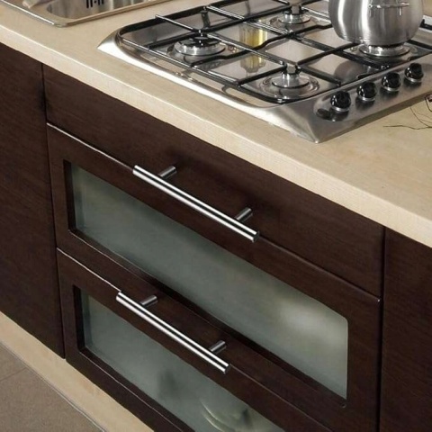 Uchwyty do szafek szuflad klamki chromowane 150mm 15szt