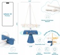 Zabawka edukacyjna dla dzieci Fidget Spinner Drewniana Sensoryczna 3+Lata