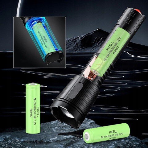 Akumulatory AA 600mAh 1,2V NiMH do lamp solarnych zabawek 4 szt
