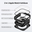 Etui Apple Watch 41mm wodoodporne szkło hartowane tytanowe
