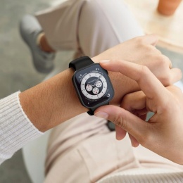Etui Apple Watch 44mm Wodoodporne Szkło Hartowane Tytan