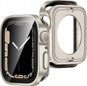 Etui do Apple Watch 6, SE, 5, 4, 44 mm - pełna ochrona srebrne 2 szt. ZZDZZ