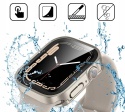 Etui do Apple Watch 6, SE, 5, 4, 44 mm - pełna ochrona srebrne 2 szt. ZZDZZ