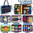 Mata edukacyjna dla dzieci składana zabawka montessori j.angielski