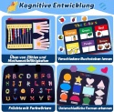 Mata edukacyjna dla dzieci składana zabawka montessori j.angielski
