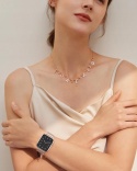 Pasek do Apple Watch stalowy magnetyczny 38 40 41 mm srebrny mesh
