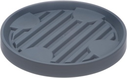 Podstawka Pod Doniczke Na Kolkach 19 cm Szara Obrotowa