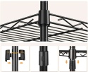 Regał magazynowy metalowy CE 184 x 60 x 45 cm max 75 kg na półkę