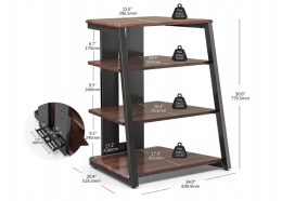 Szafka RTV stojąca Fitueyes 60 cm x 77 cm x 51 cm