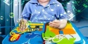 Tablica manipulacyjna Montessori książeczka sensoryczna edukacyjna Pirat