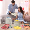 Woski zapachowe sojowe owocowe 6 zapachów aromaterapia spa zestaw