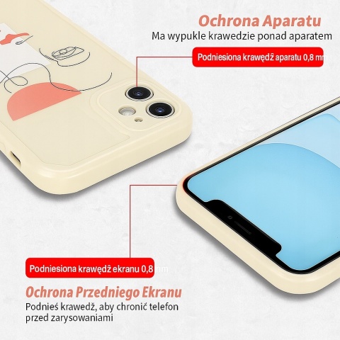 Etui iPhone 11 Elastyczne Miękkie w dotyku Ochrona 360°