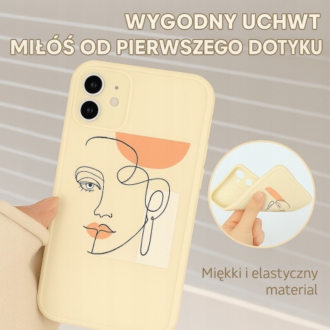 Etui iPhone 11 Elastyczne Miękkie w dotyku Ochrona 360°