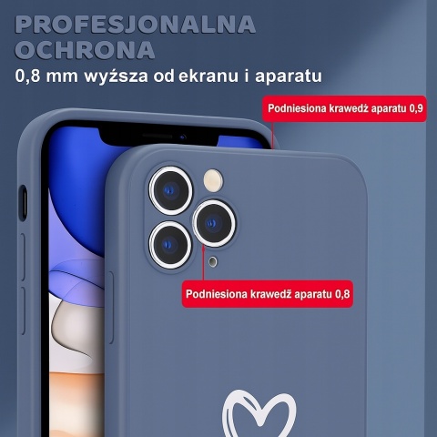 Etui iPhone 11 PRO MAX obudowa case silikon ochronne NEWSEGGO