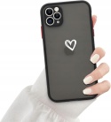 Etui iPhone 11 PRO Matowe Antywstrząsowe Pyłoszczelne Wzmocnione Czarne