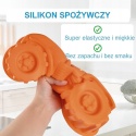 Foremka forma silikonowa w kształcie traktora do pieczenia bez BPA Cyjan
