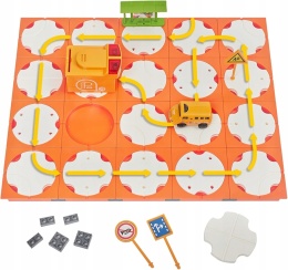 Gra logiczna dla dzieci puzzle budowa dróg zestaw zabawkowy 20 elementów