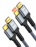 Kabel SNOWKIDS SR-8K-2M-NEW HDMI - HDMI 2 szt