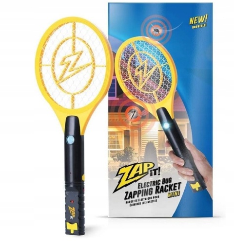 Łapka Packa Elektryczna Paletka Paletki Na Owady Komary Zap It Mini 2x
