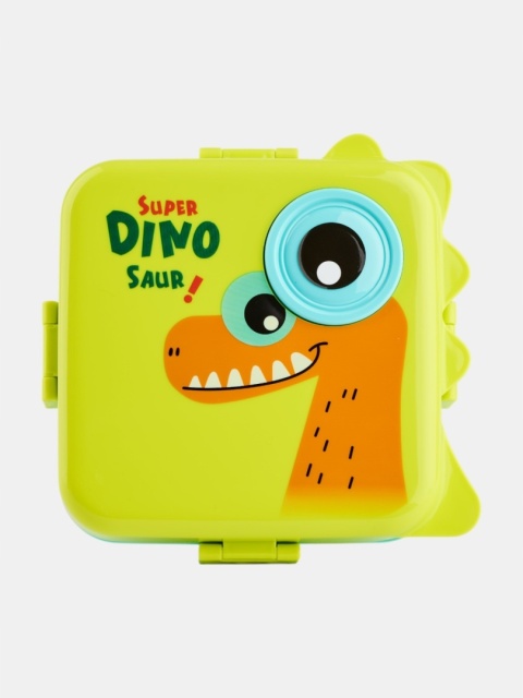 Lunchbox Śniadaniówka Pojemnik na Jedzenie Duży z Przegródkami Dinozaur