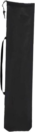 Pokrowiec ogrodowy na krzesło 85 x 22 x 85 cm czarny