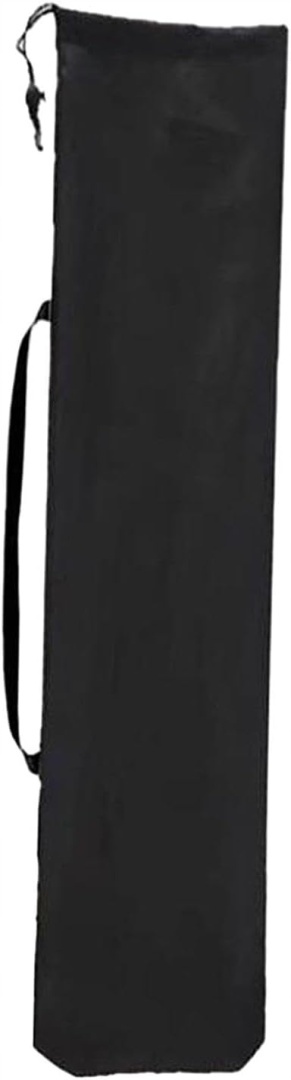 Pokrowiec ogrodowy na krzesło 85 x 22 x 85 cm czarny